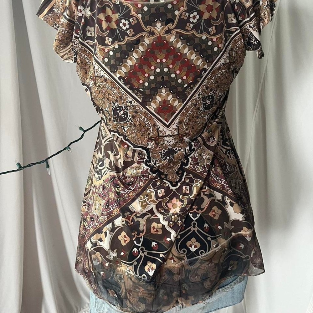 asymmetrical hem fairy top y2k - Picture 4 of 7